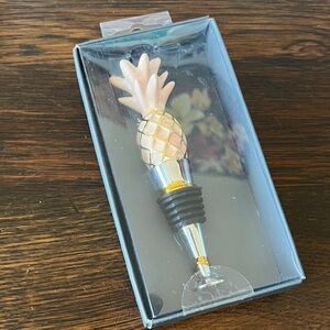 Pineapple Wine Bottle Stopper